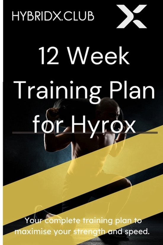 Hyrox 12 Week Training Plan for Hyrox Race Preparation - cover