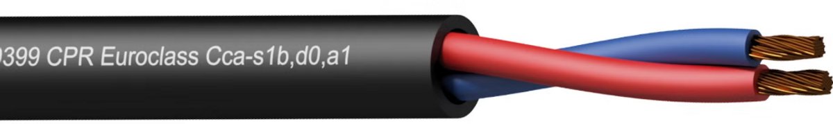 Procab CLS225-CCA speakerkabel per meter, 2x 2.5 mm²