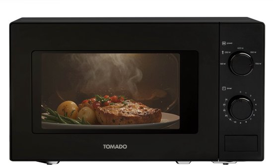 Tomado TMS2003B – solo magnetron – 20 liter – 700 watt – zwart