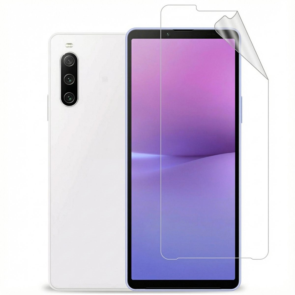 imoshion Screen protector - Geschikt voor Sony Xperia 10 V - Screenprotector Folie 3 pack