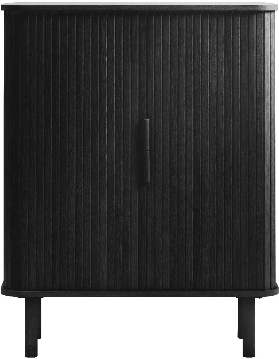 Nordic Home - Ingo eiken kabinet - 90 cm - zwart