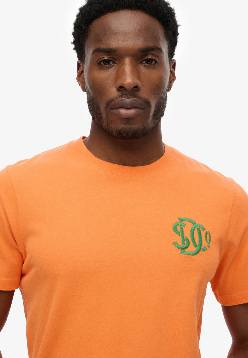 Superdry SD&Co. Relaxed T-shirt Heren T-shirts Oranje