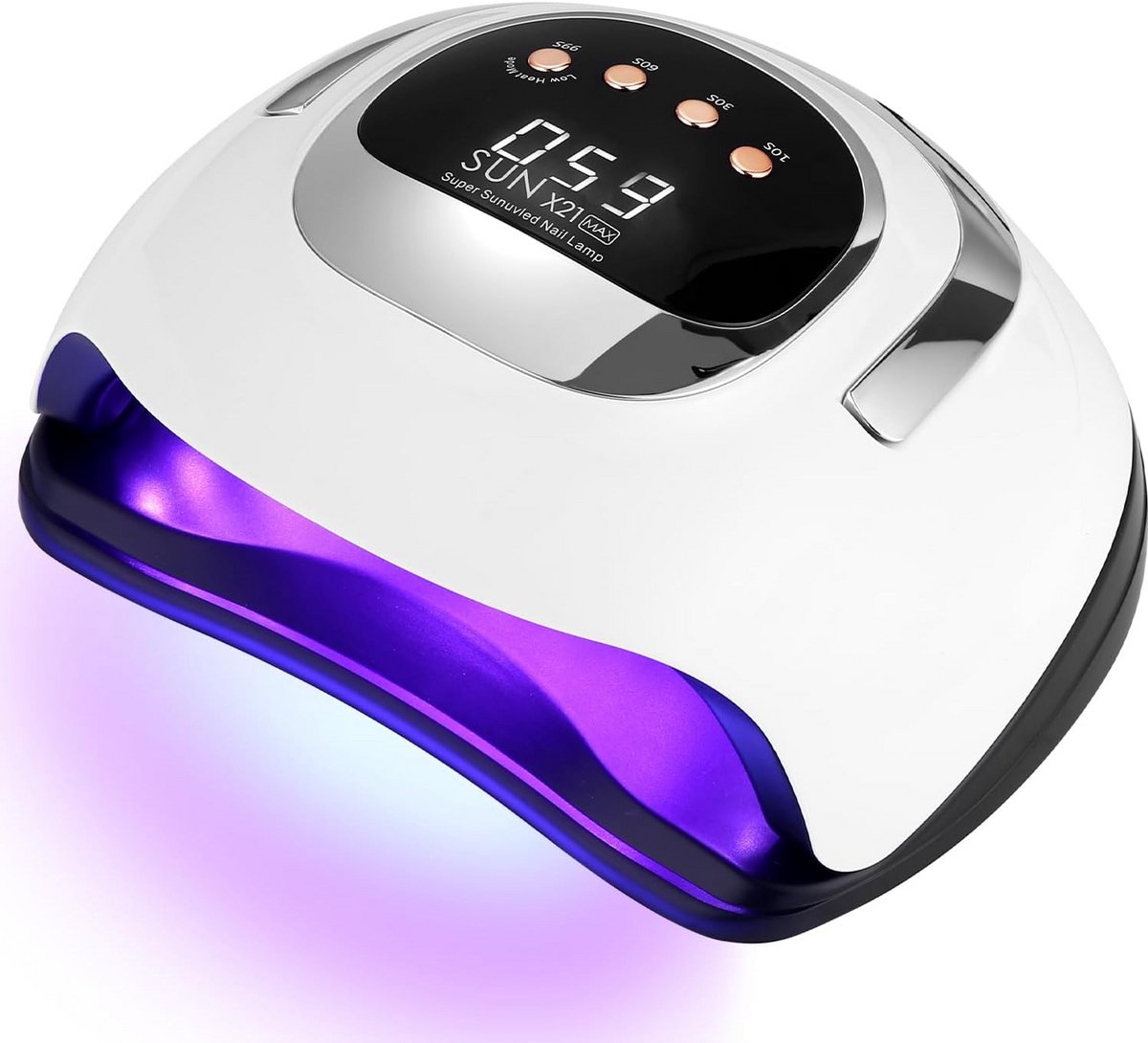 UV-ledlamp 320 W met 72 LED's - Snelle nageldroger voor gelnagels en Shellac