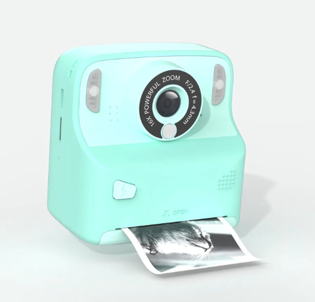 MOB Pixiprint Camera - Thermische print -Turquoise