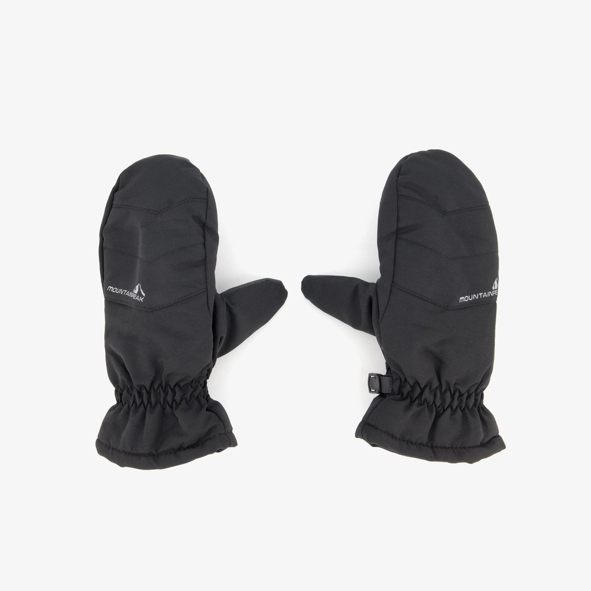 Mountain Peak kinder skiwanten - Zwart - Maat 134/140