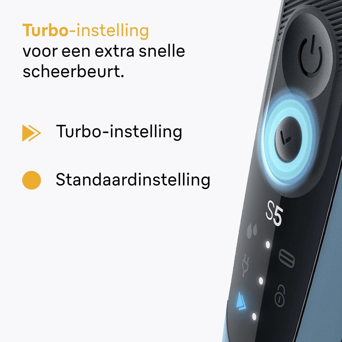 Braun Series 5 52-A1000s Scheerapparaat met scheerblad Blauw thumbnail 2