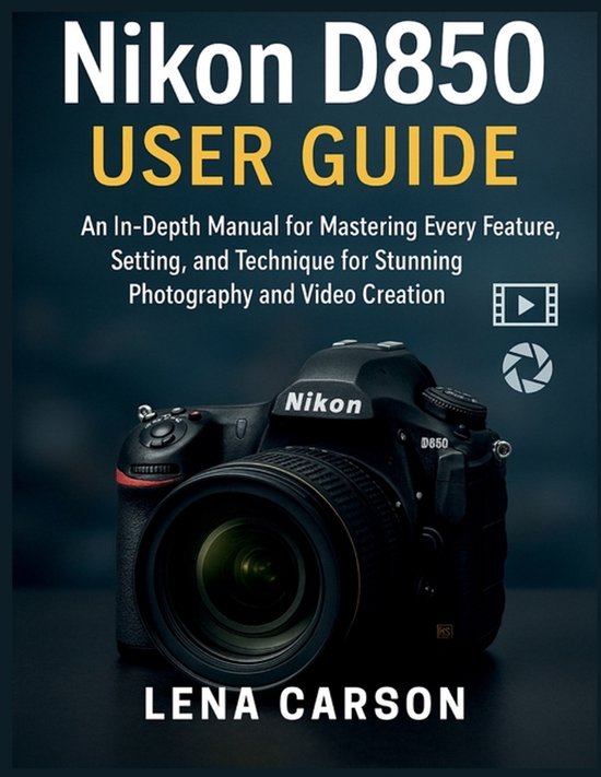 Nikon D850 User Guide - cover