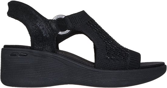 Skechers PIER-LITE - PARK PATH Dames Sandalen - Zwart