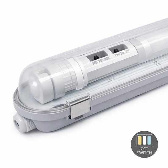 Mini Led Tl LED TL Lamp 150CM – IP65 Waterdicht - 18W-20W-25W - CCT-SWITCH – Incl ...