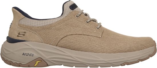 Skechers ARCH FIT MAVERICK - WOLFE Chaussures à enfiler pour hommes - Taupe