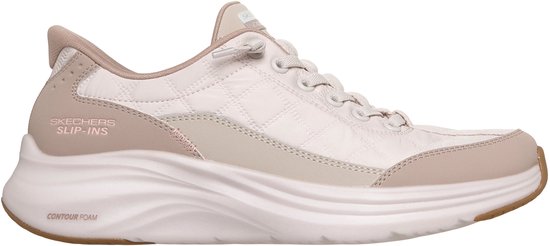 Skechers CONTOUR FOAM Chaussons pour femmes - Naturel