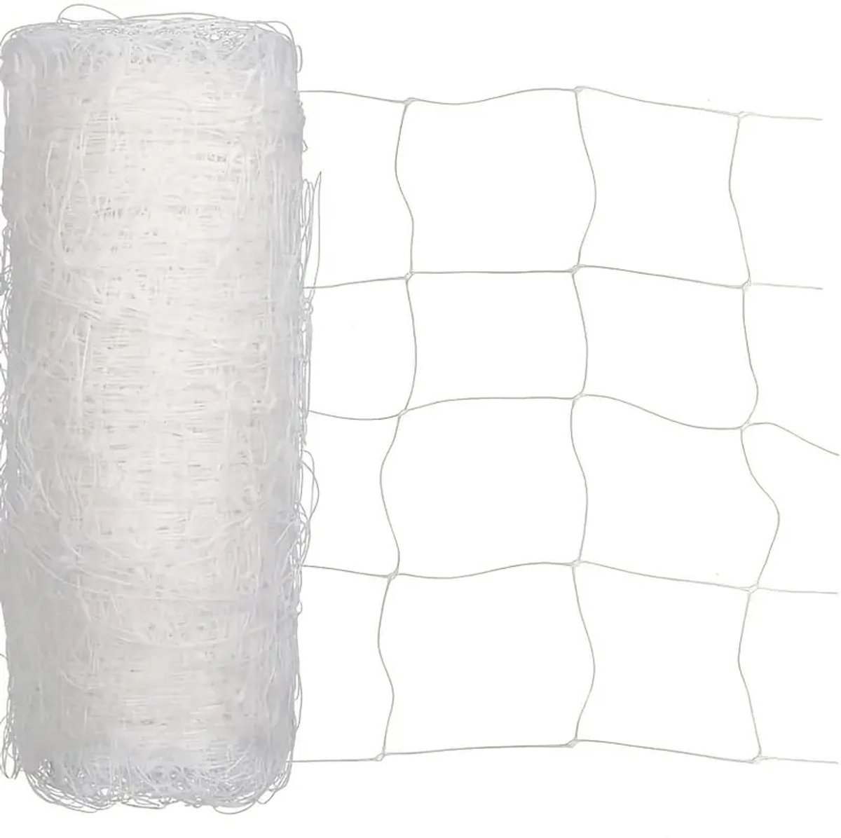 Gaas / Net : 1,36 x 100 mtr voor in de tuin - plantennet - maas 17x15cm