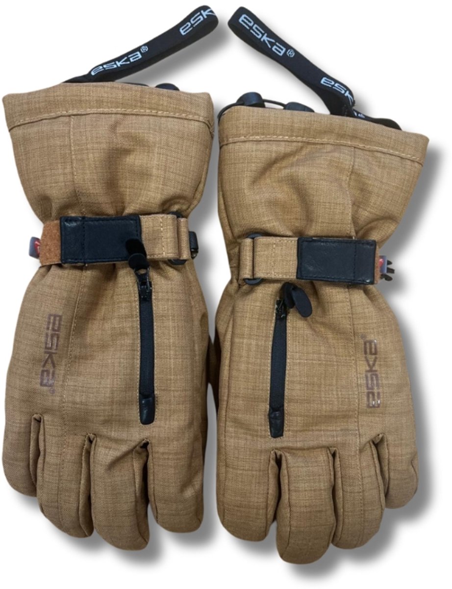 Eska Primaloft handschoenen unisex camel