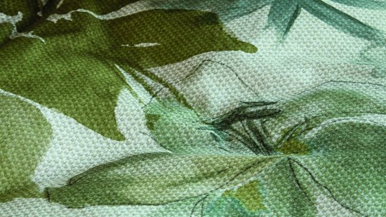 Beddinghouse Lilian dekbedovertrek - Eenpersoons - 140 x 200/220 cm - Groen van Beddinghouse — afbeelding 5