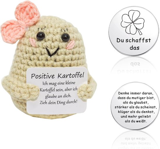 Peluche émotionnelle Soutien Tournesol Crochet Positif - Plante Tricotée Main - Cadeau Encouragement Avec Carte Toymis Peluche émotionnelle Peluche émotionnelle Soutien Tournesol Crochet Positif - Plante Tricotée Main - Cadeau Encouragement Avec Carte Toymis Peluche émotionnelle