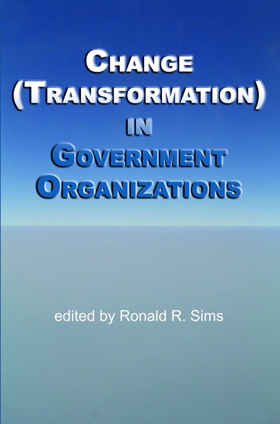 Change (Transformation) in Public Sector Organizations - cover