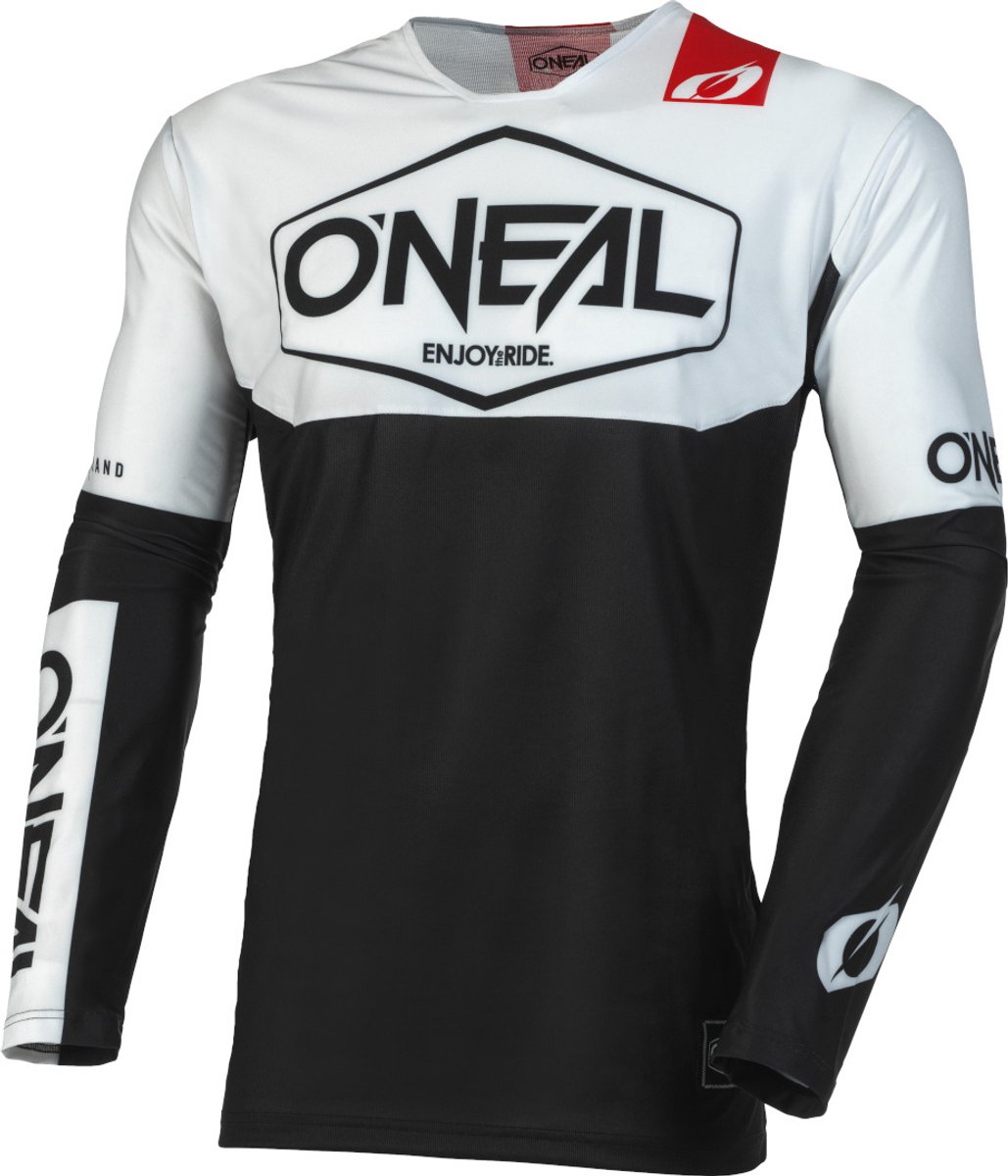 O'NEAL Mayhem Hexx Zwart Wit Kinder Motocross Jersey -