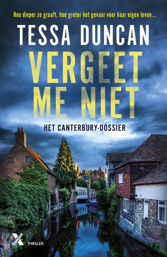 Het Canterbury-dossier - Vergeet me niet - cover