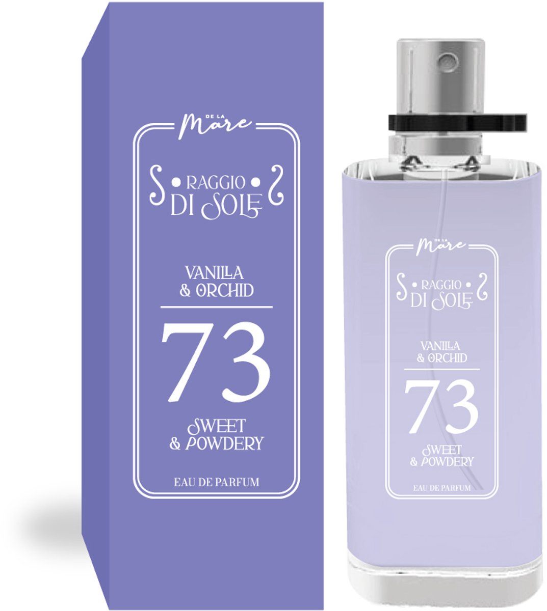SENTIO LA MARE RAGGIO DI SOLE 73 VANILLA & ORCHID - SWEET & POWDERY - 15ML EAU DE PARFUM