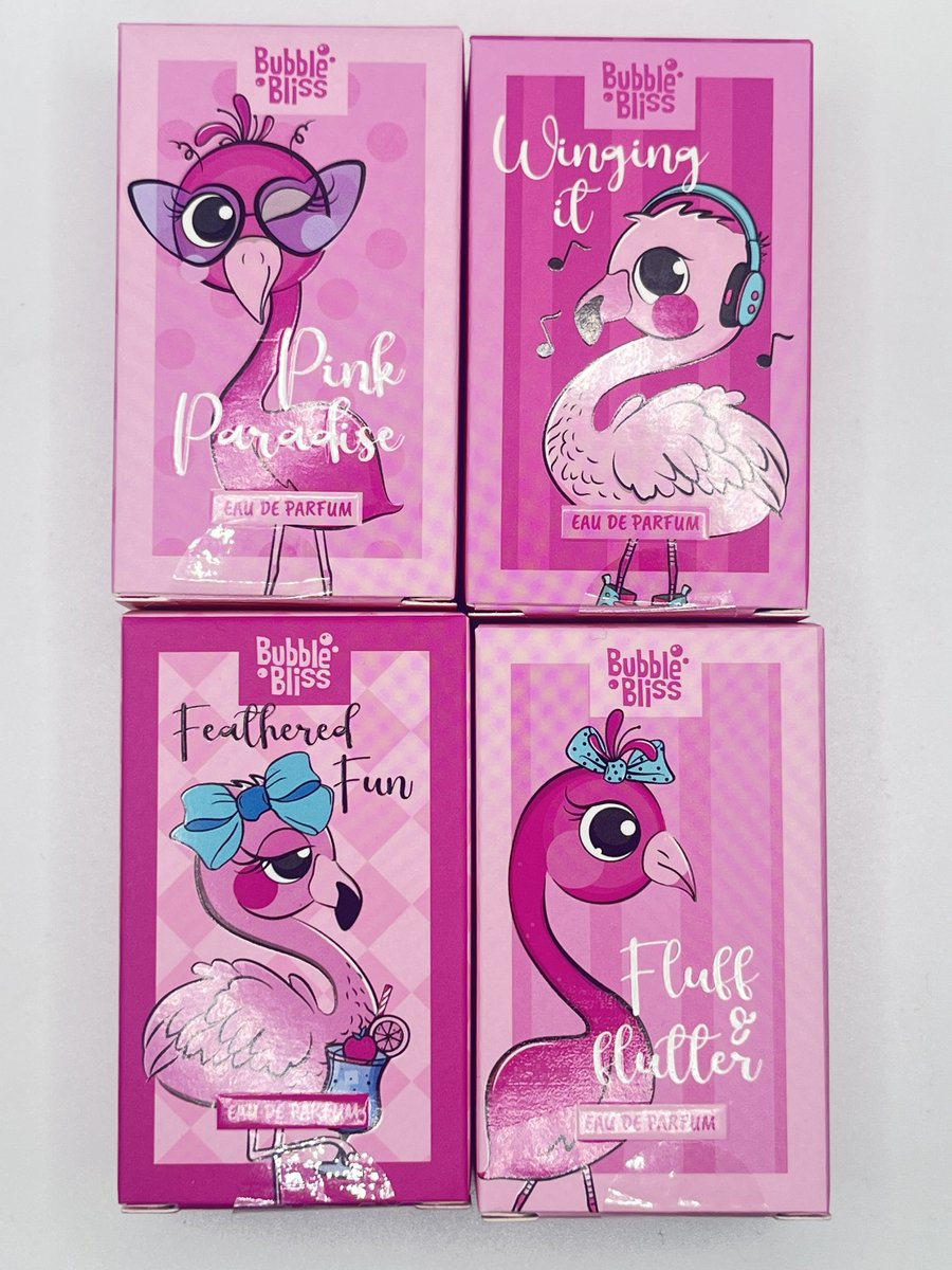 Bubble Bliss - Parfum Set Van 4 Stuks - Eau de Parfum Voor Kinderen - 4x15ml