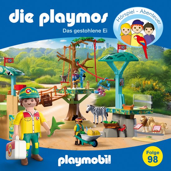 Die Playmos, Folge 98: Das gestohlene Ei (Das Original Playm ... - cover