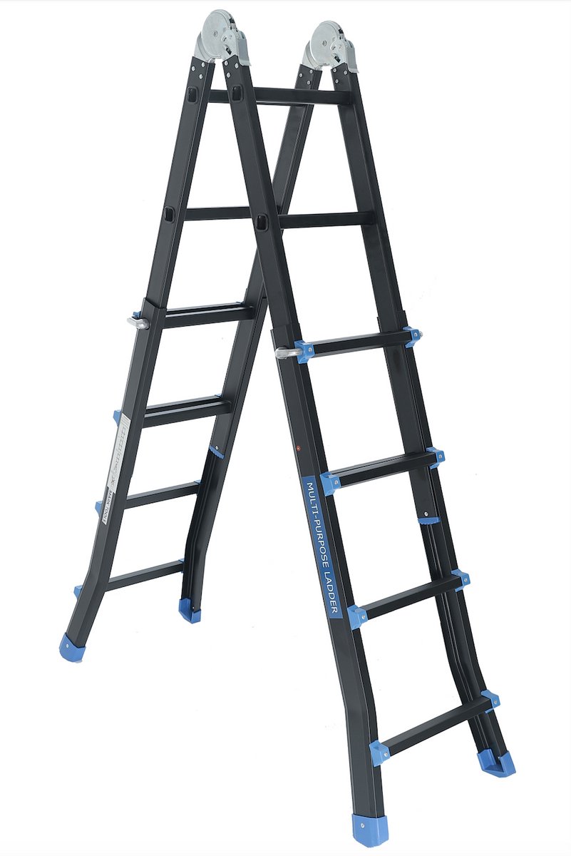 MARK TOOLS PRO - Multiladder Uitschuifbare Vouwladder 4x4 - 3,40 meter – foto 7