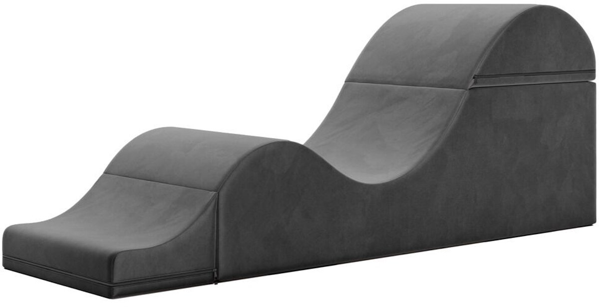 Stijlvolle Gestoffeerde Bank Super Aria Flip Chaise - BDSM Bank - Uitklapbaar tot liefdesmeubel