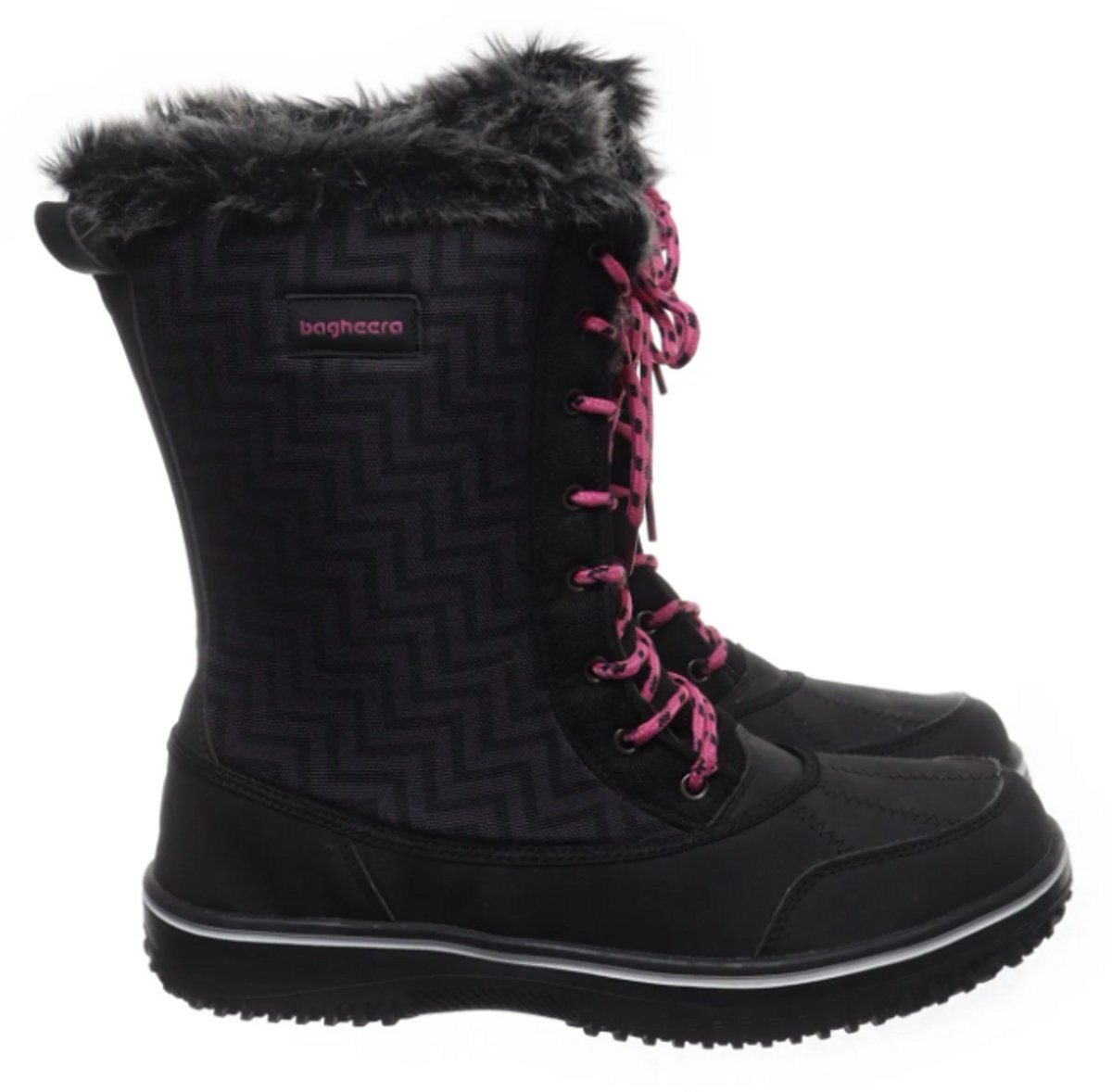 Bagheera Winter Snowboots – Kids Zwart