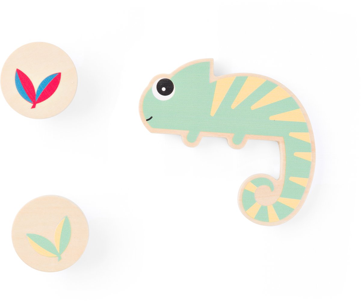 BS Toys – Kameleon Kleurenjacht – Educatief spel – Kleurherkenning & reactiespel – Vanaf 4 jaar