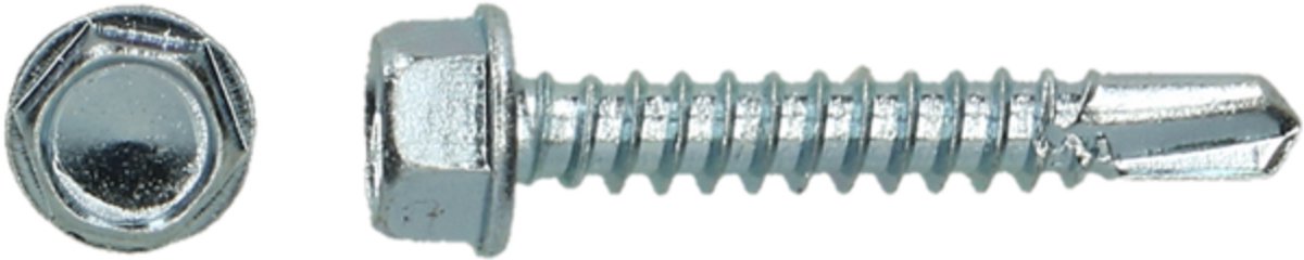 Metaalschroef DIN 7504K 5,5x38 Zn/BL/10st