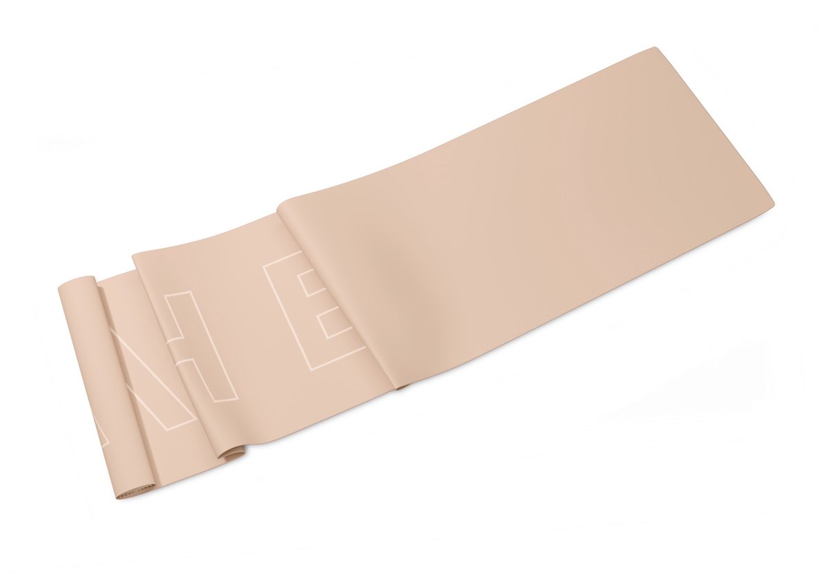 BAHE - FLOWBAND Light - Resistanceband - Weerstandsbanden - Fitness Elastiek - Oefenband - Dusty Beige