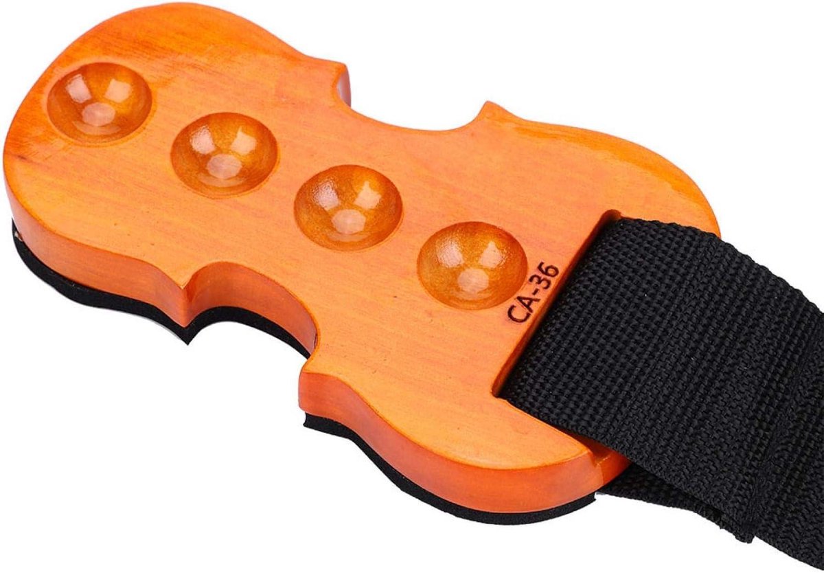 Provento - Antislip pad en band voor cello hout rest endpin - antislip houder endpin stop - cello accessoire - 15 cm x 8.5 cm x 2 cm