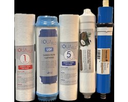 Filters Omgekeerde Osmose Vervanging set Compleet| Traditionele Omgekeerde Osmose systemen