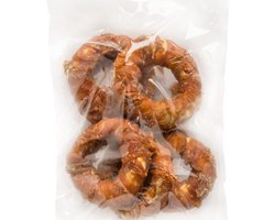 Landman Kauwring met Kip (5st) - 12cm - Hondensnacks - Hondenbot