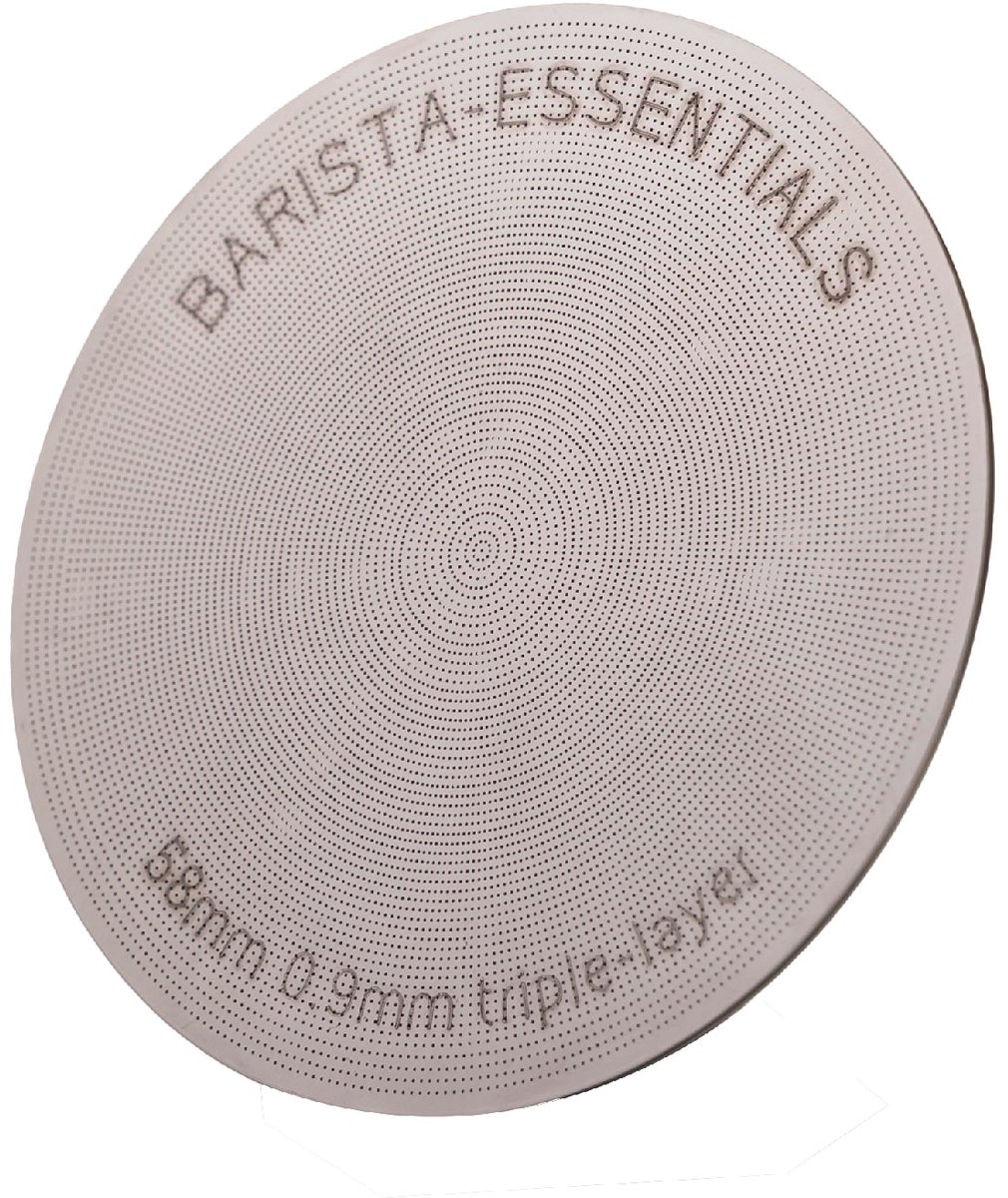 Puck Screen – 58 mm – Met Magneetje – Solid 3-Laags RVS (<1.0 mm) - Espresso