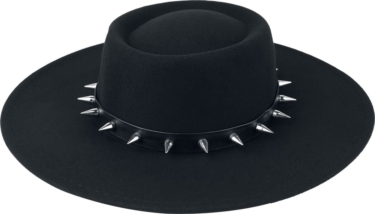 Banned Midnight Muse Fedora Unisex Hoed - zwart - Standard