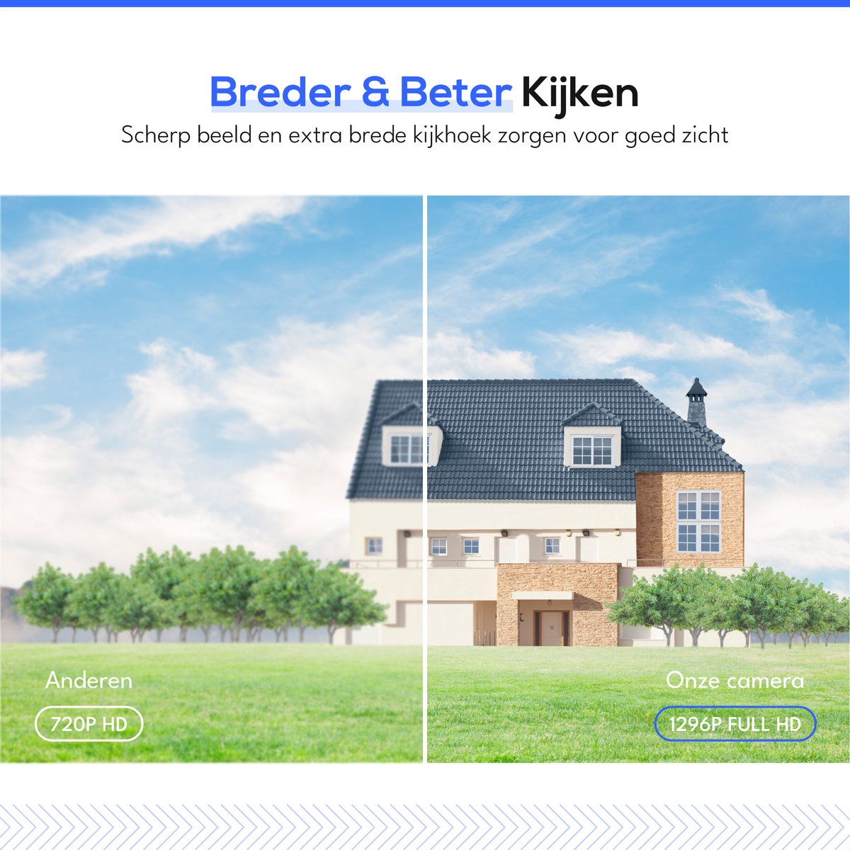 Teceye Compleet Camera Beveiliging Set met 5x Wifi IP Camera - CCTV Camerasysteem - Beveiligingscamera binnen - Wifi Beveiligingscamera Set Buiten - Beveiligingscamera - Beveiligingscamera buiten - Beveiligingscamera Draadloos buiten – foto 5