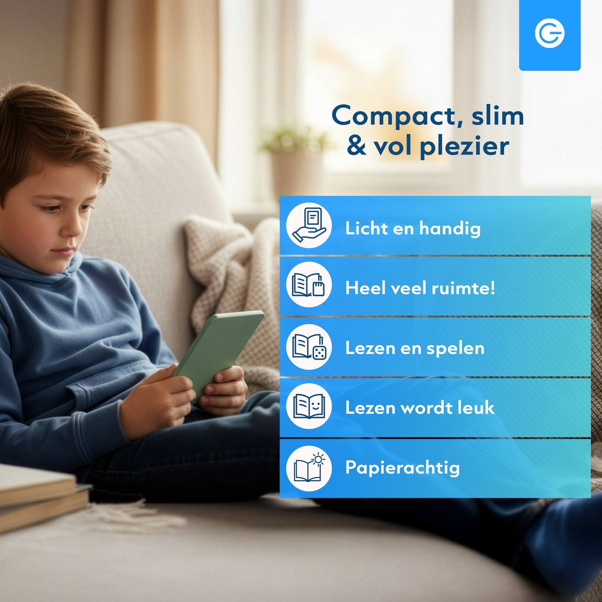 Silvergear eReader voor Kinderen 4.7 Inch - 4 GB - E-ink - afbeelding 2