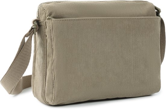 Hedgren sac à épaule bandoulière Inner City Eye Shoulder Bag RFID Corduroy String Beige taupe
