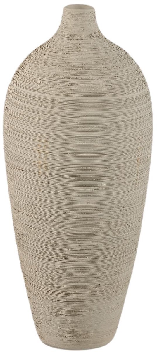 PTMD Vaas Cavinn - Beige - 15x15x35cm