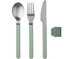 Mepal bestekset Silueta – 3-delig – Reisbestek – Nordic sage