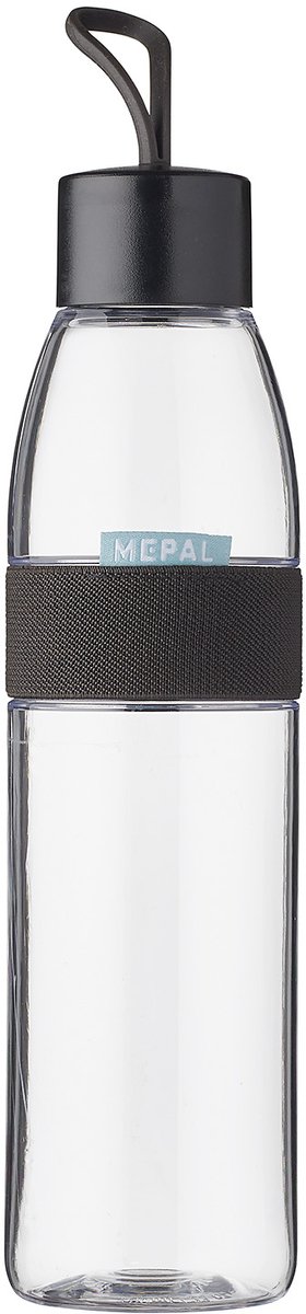 Mepal - Ellipse waterfles - 700 ml - Drinkfles - Lekvrij - Zwart