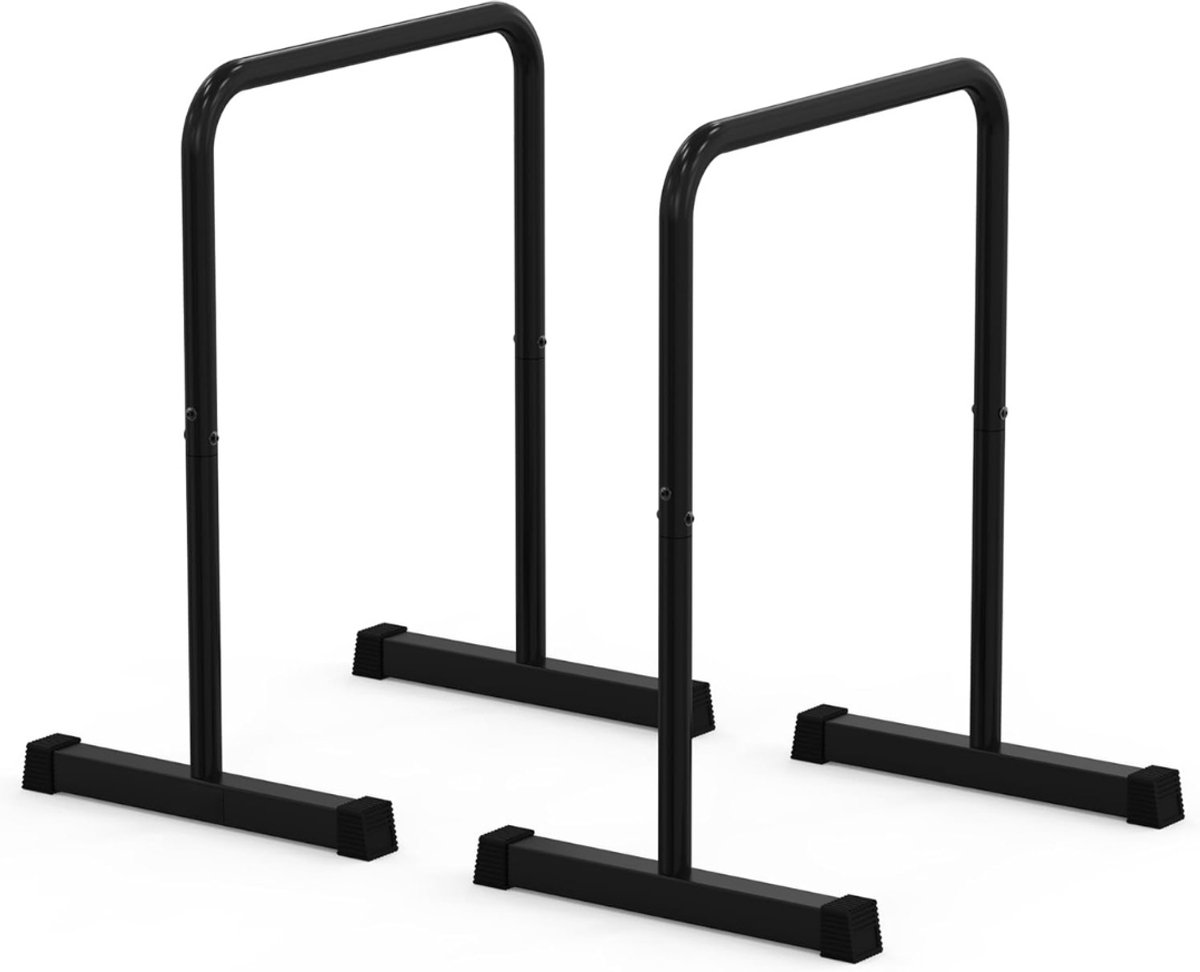 VH Supplies® Dip Bars - Dip Station - Fitnessapparaat - 70 cm Hoog - Max 180 kg