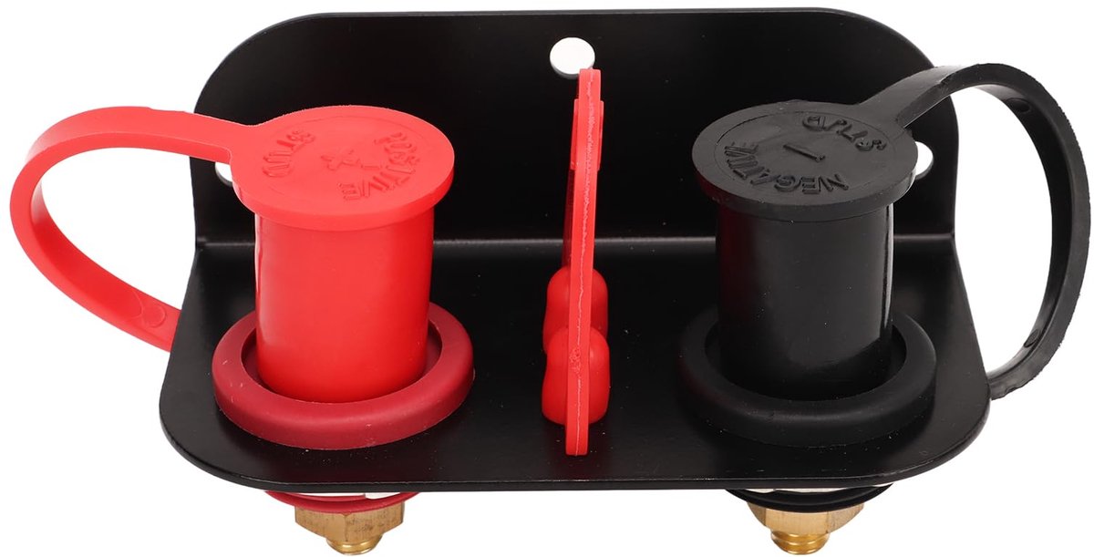 Accuklem, 250A M10x2 auto-accuklem. Handig te gebruiken accuklemverplaatsingssets, snel en eenvoudig opladen, voor UTV, ATV, auto, vrachtwagen, camper, tractor, boot.