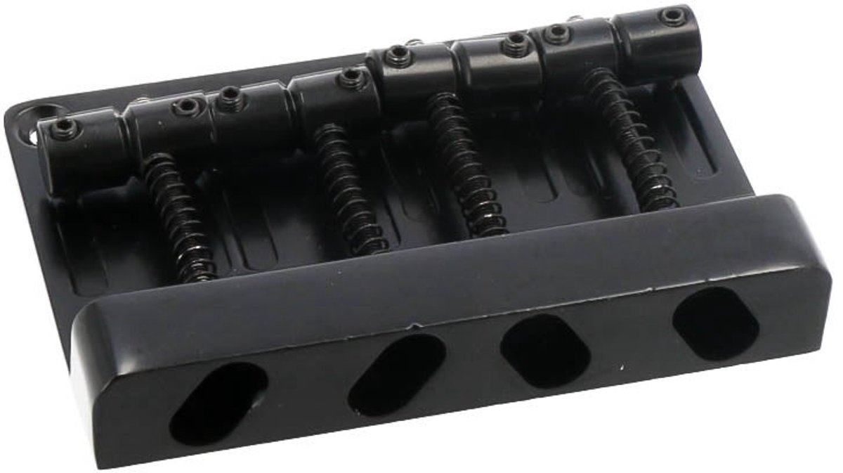 Brug voor basgitaar zwart Fazley 10622