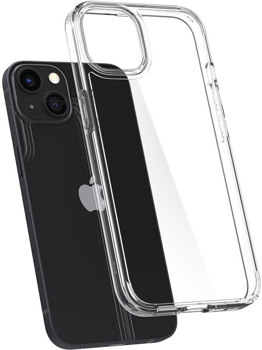 Ceezs TPU Hybrid Siliconen Hoesje – Geschikt voor iPhone 13 – Transparant