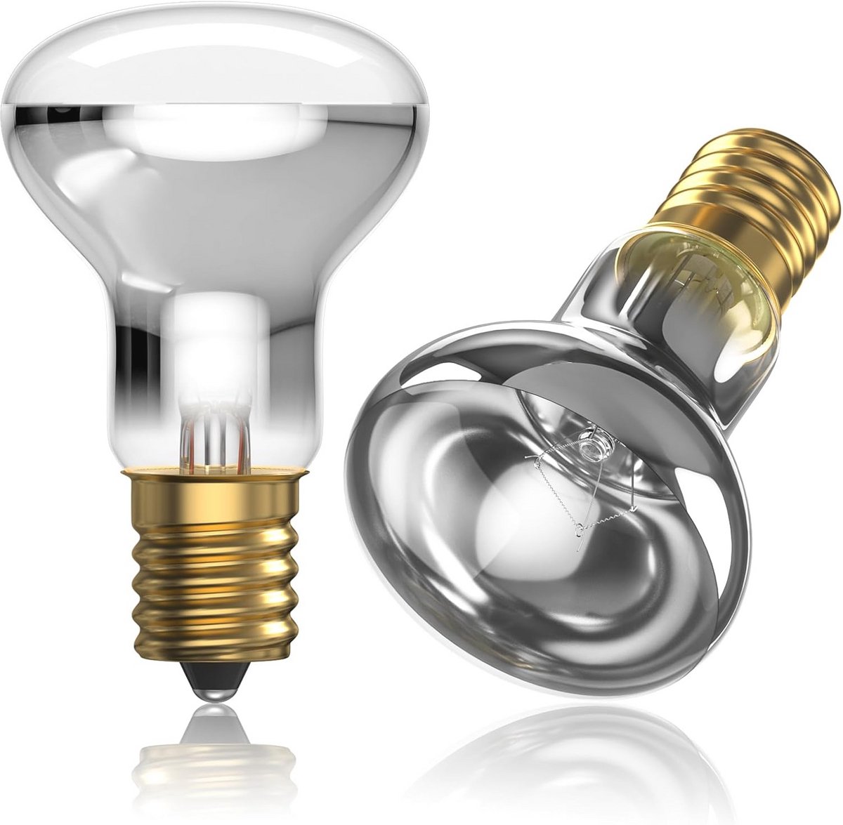 2 x R39 42 W E14 dimbare lamp voor lavalamp - Warmwit 2700-2800 K - Reflector en spot - SES kleine schroef