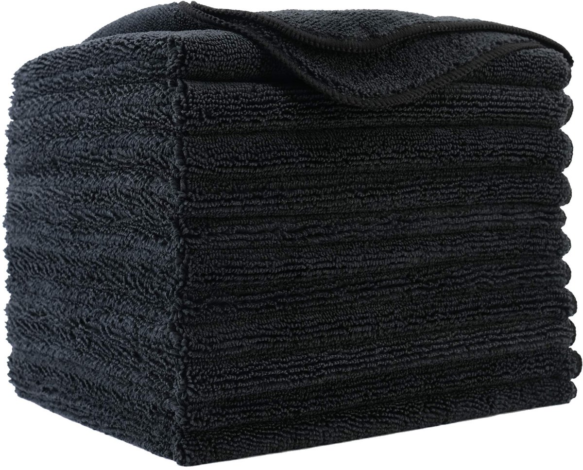 Unyqoos® Set van 12 hoogwaardige microvezel doeken voor veelzijdige reiniging