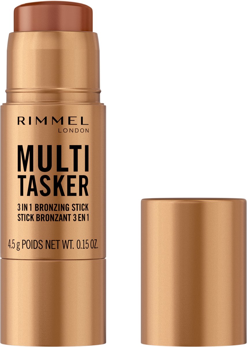 Rimmel London Multi Tasker 3 in 1 Bronzing Stick - 003 - Tan, 4,5 g