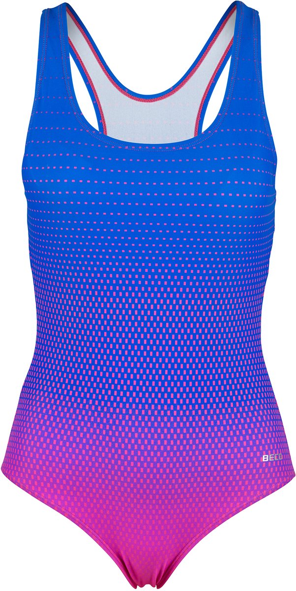 BECO Gradient Dots badpak - roze - maat 44